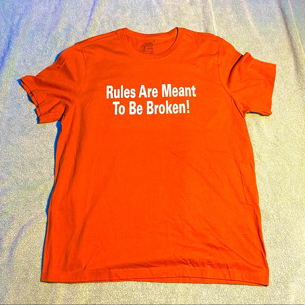 Orange men Tshirt